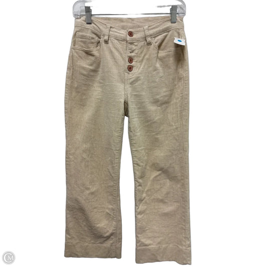 Pants Corduroy By Cabi In Cream, Size: 0