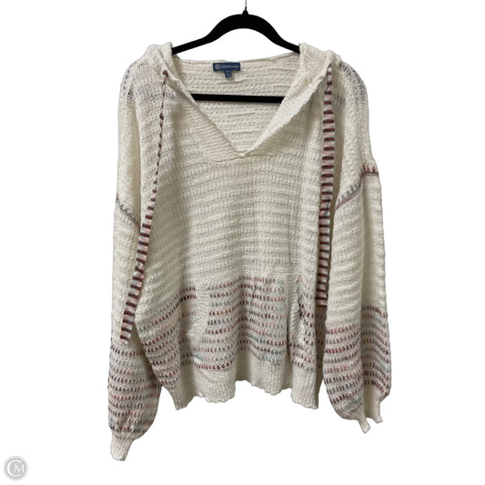 Sweater By Democracy In White, Size: Xl