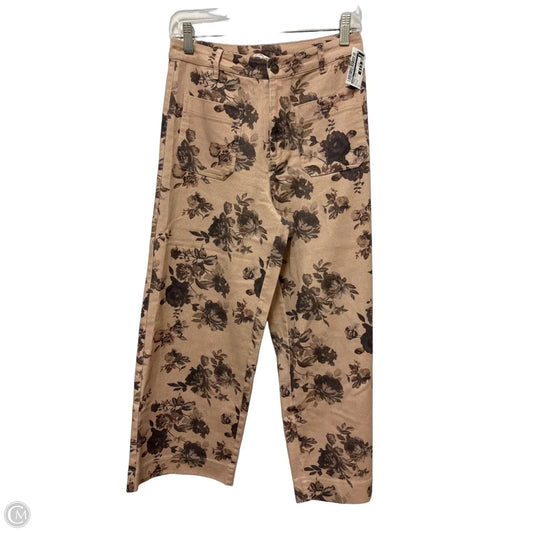 Pants Wide Leg By Entro In Floral Print, Size: 4