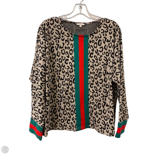 Sweater By Jodifl In Animal Print, Size: S