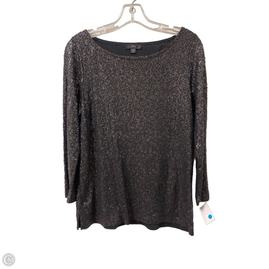 Top Long Sleeve By J. Crew In Black, Size: M