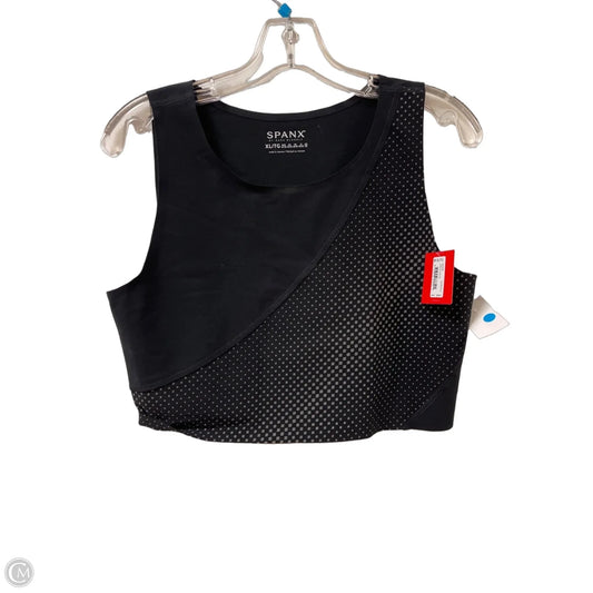 Athletic Tank Top By Spanx In Black, Size: Xl