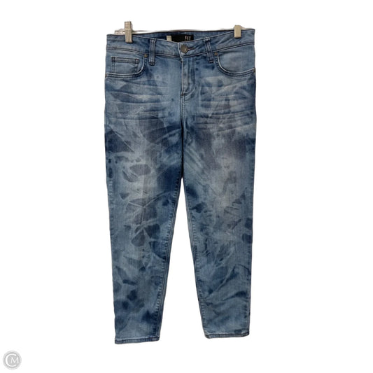 Jeans Skinny By Kut In Tie Dye Print, Size: 8
