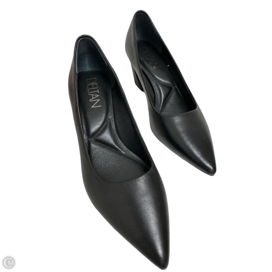 Shoes Heels Block By Deltan In Black, Size: 9