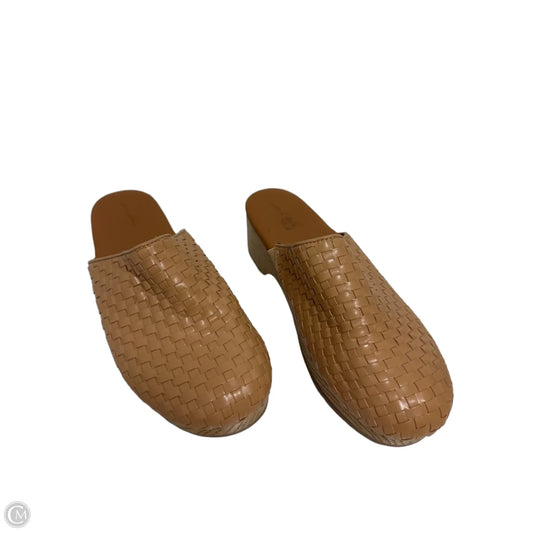 Shoes Heels Block By Universal Thread In Brown, Size: 9.5