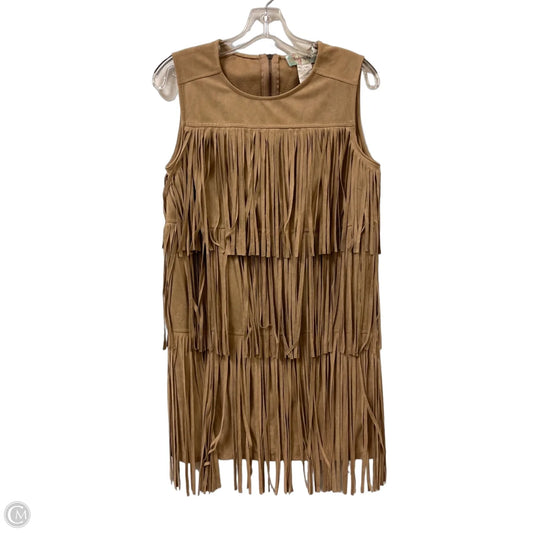 Dress Casual Short By Lady Noiz In Brown, Size: S