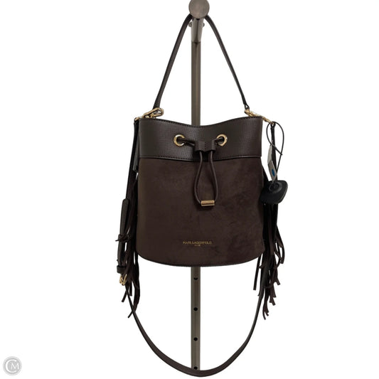 Crossbody Designer By Karl Lagerfeld, Size: Medium