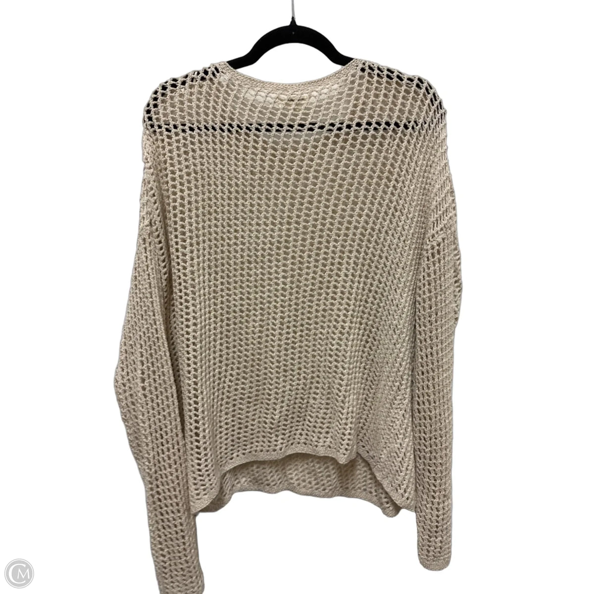 Sweater By Max Studio In Cream, Size: L