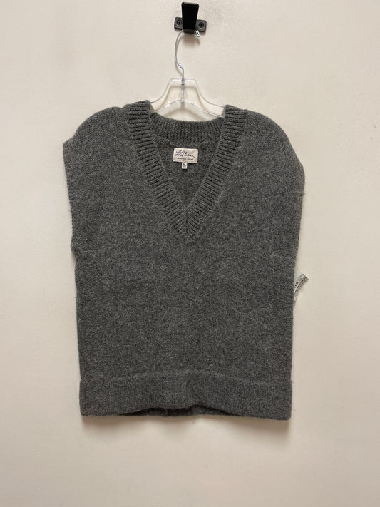 Sweater Short Sleeve By L.l. Bean In Grey, Size: M