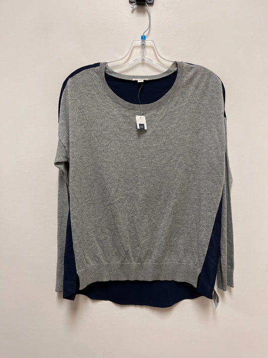 Top Long Sleeve By Gap In Blue & Grey, Size: Xs