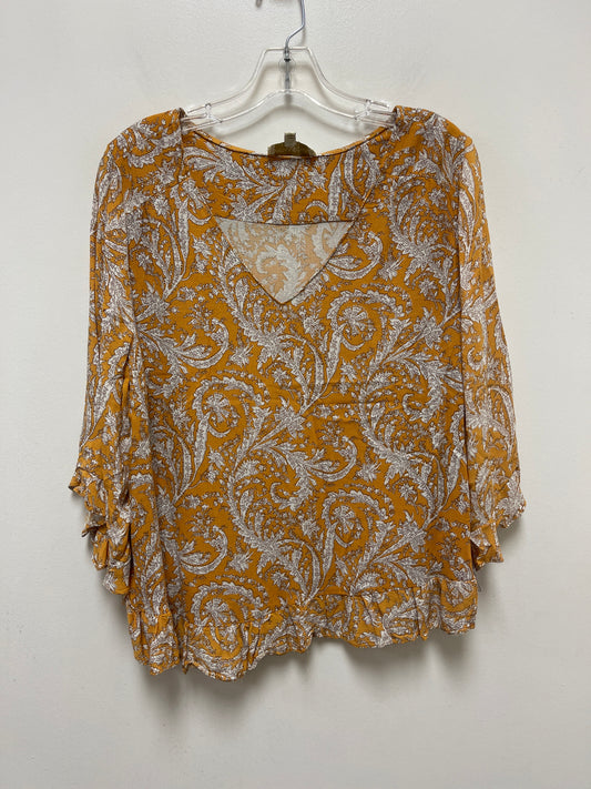 Top Long Sleeve By Cynthia Rowley  Size: M