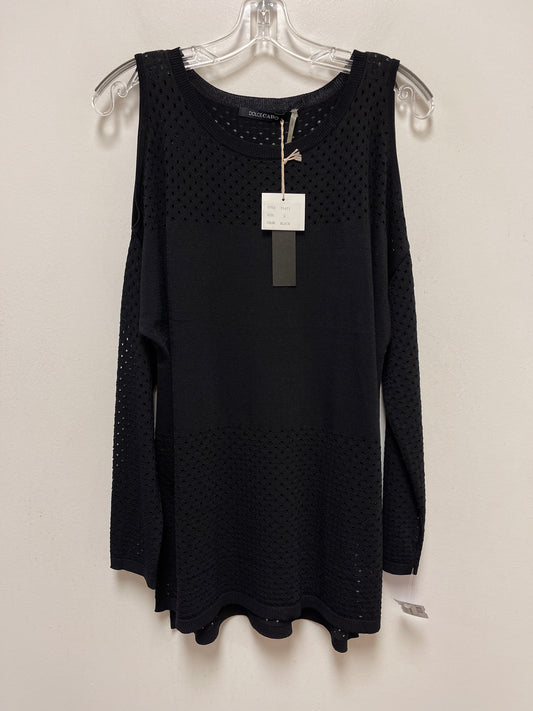 Black Top Long Sleeve Cma, Size L