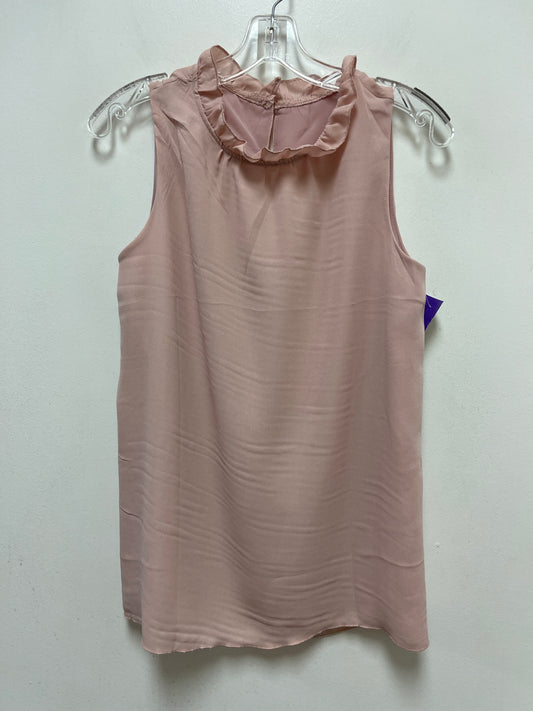 Pink Top Sleeveless Clothes Mentor, Size M