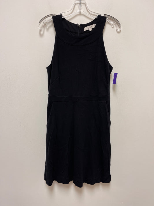 Black Dress Casual Short Loft, Size S