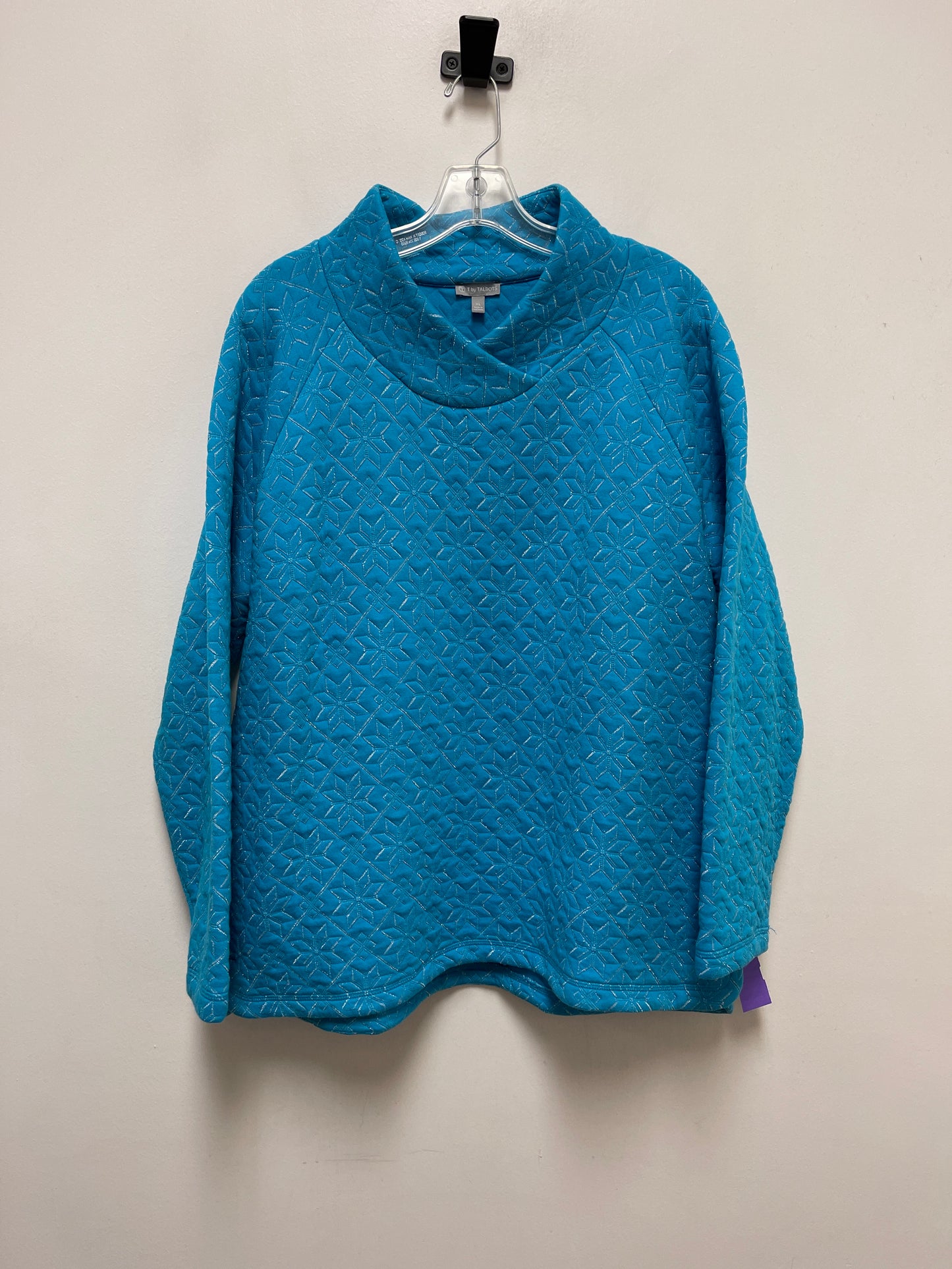 Sweater By Talbots In Blue, Size: Xl