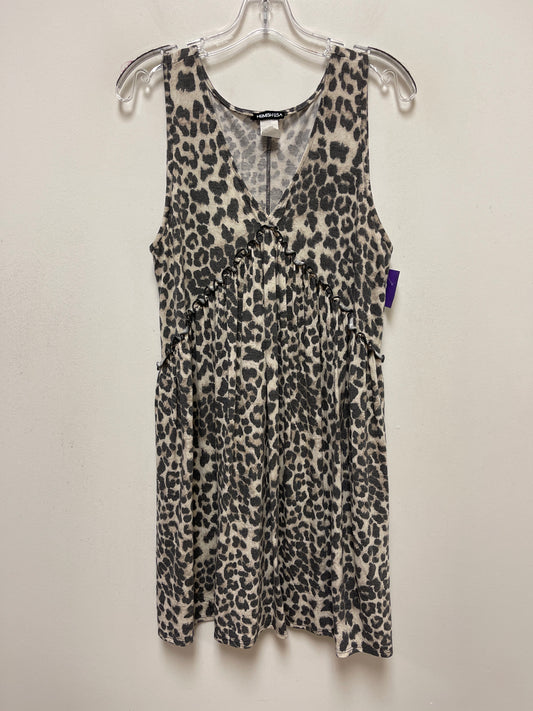 Animal Print Dress Casual Short Heimish Usa, Size Xl