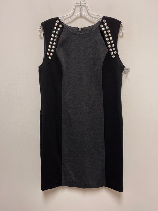 Black & Grey Dress Casual Short Michael By Michael Kors, Size Xl