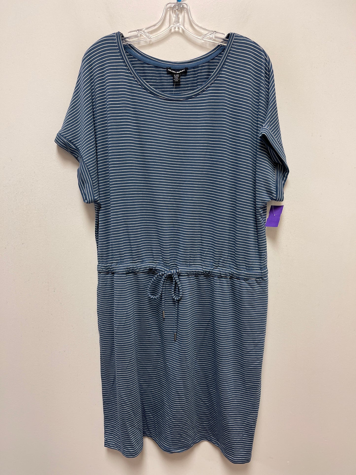 Blue & White Dress Casual Short Hilary Radley, Size Xl