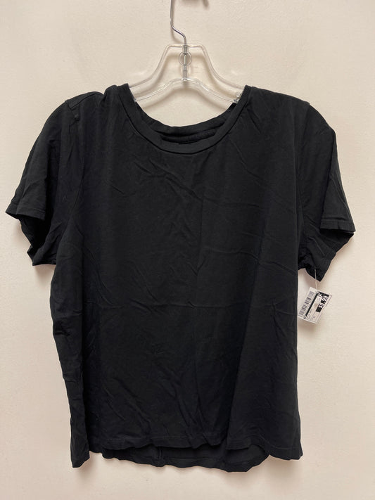 Black Top Short Sleeve Basic Bp, Size Xl