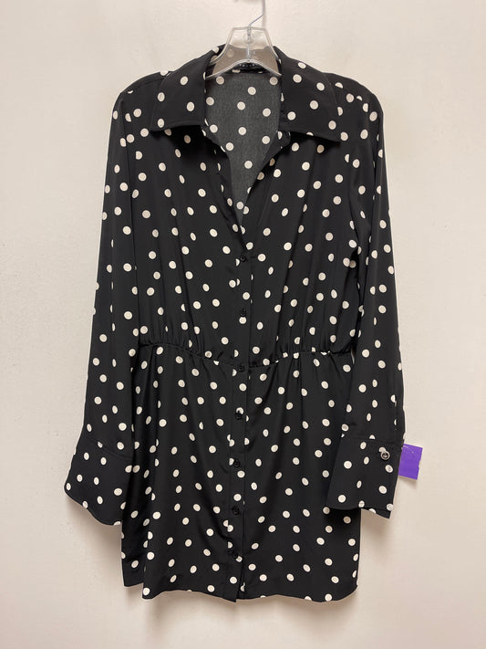 Polkadot Pattern Dress Casual Short Sanctuary, Size M