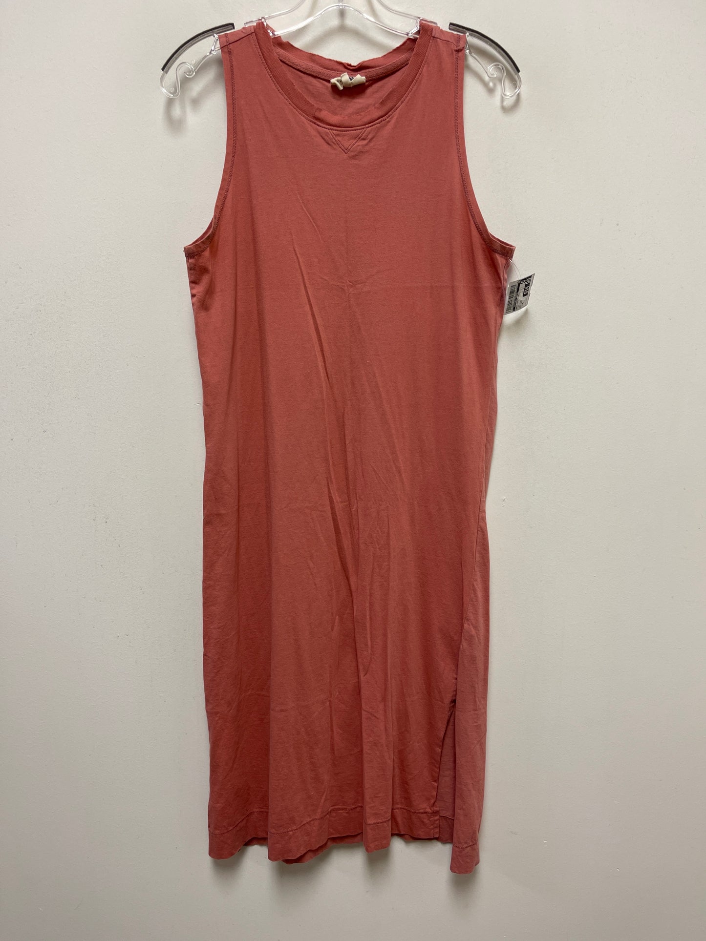 Pink Dress Casual Maxi Clothes Mentor, Size M