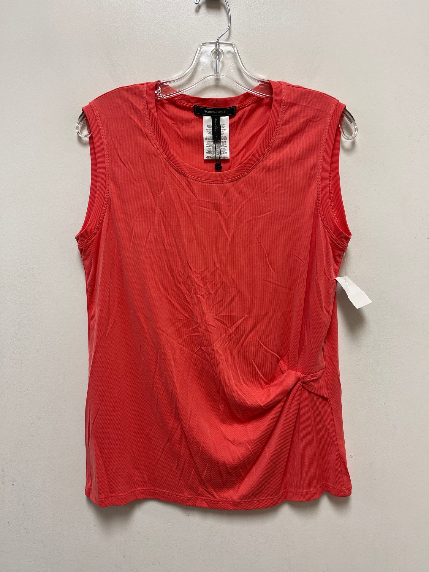 Orange Top Sleeveless Bcbgmaxazria, Size S