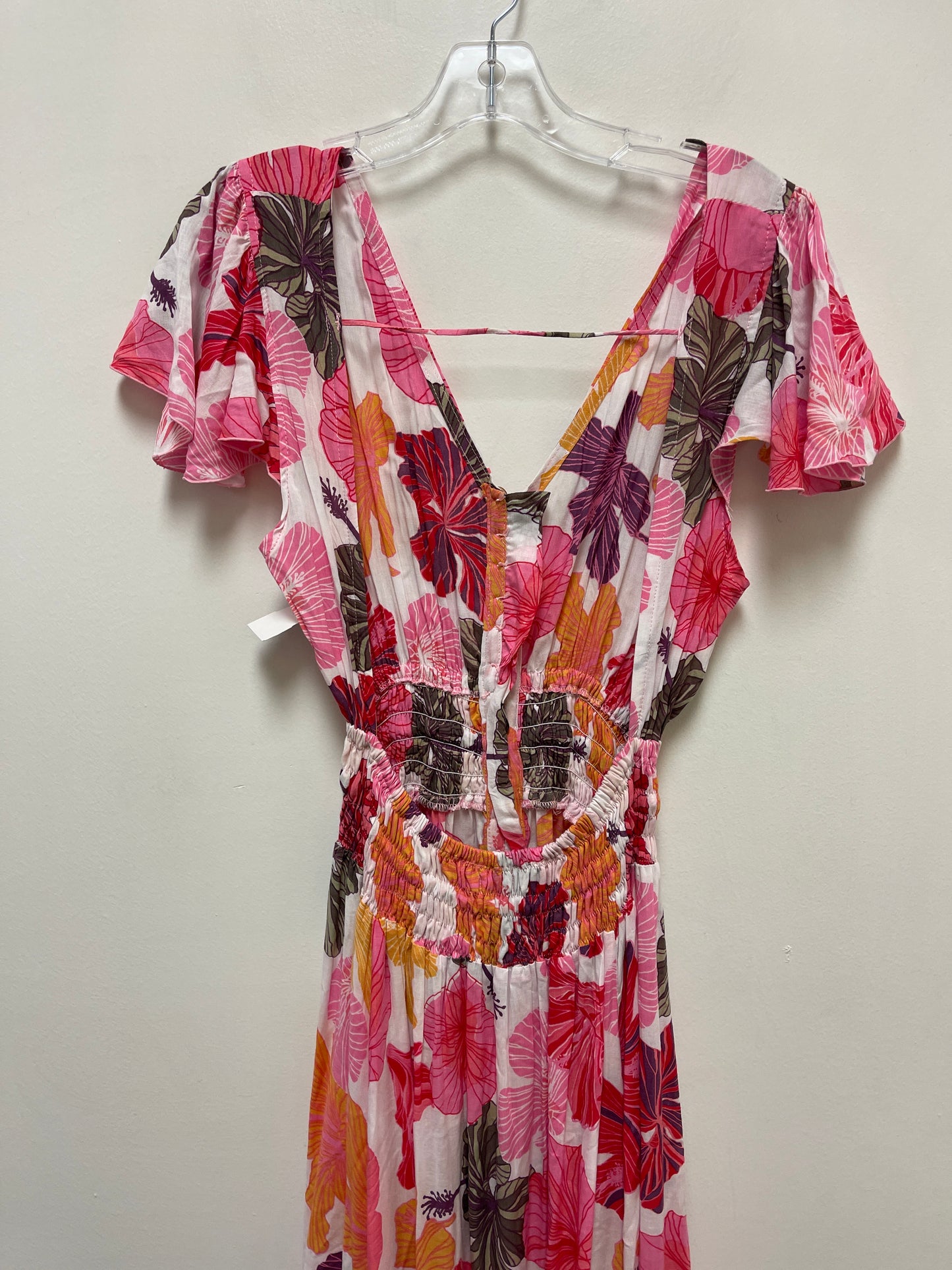 Pink Dress Casual Maxi Tiare Hawaii, Size Onesize