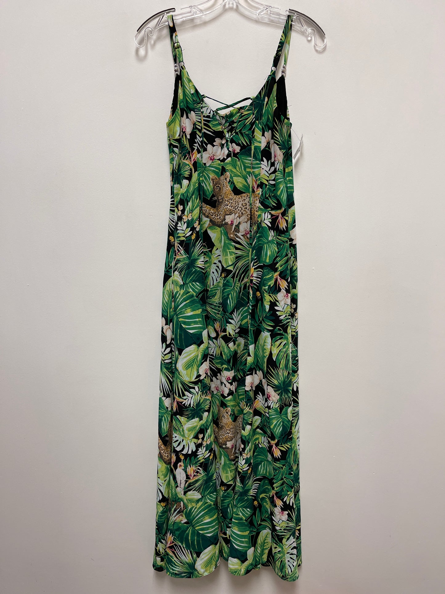 Tropical Print Dress Casual Maxi White House Black Market, Size Xs