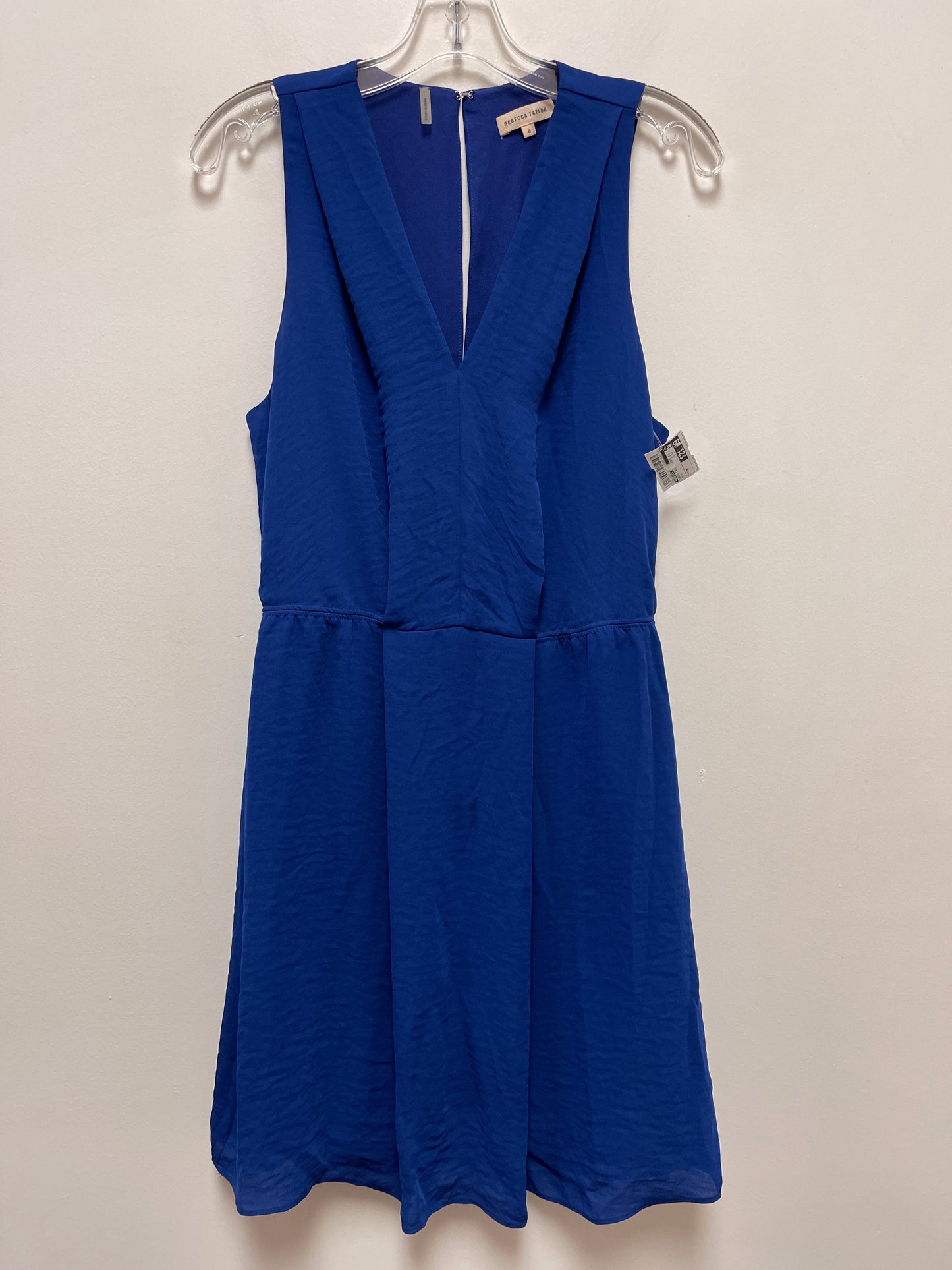 Blue Dress Casual Short Rebecca Taylor, Size M