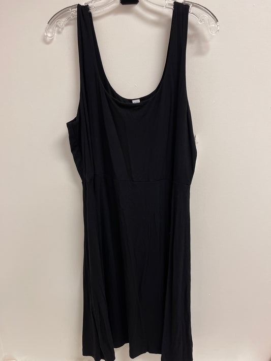 Black Dress Casual Short Old Navy, Size Xl