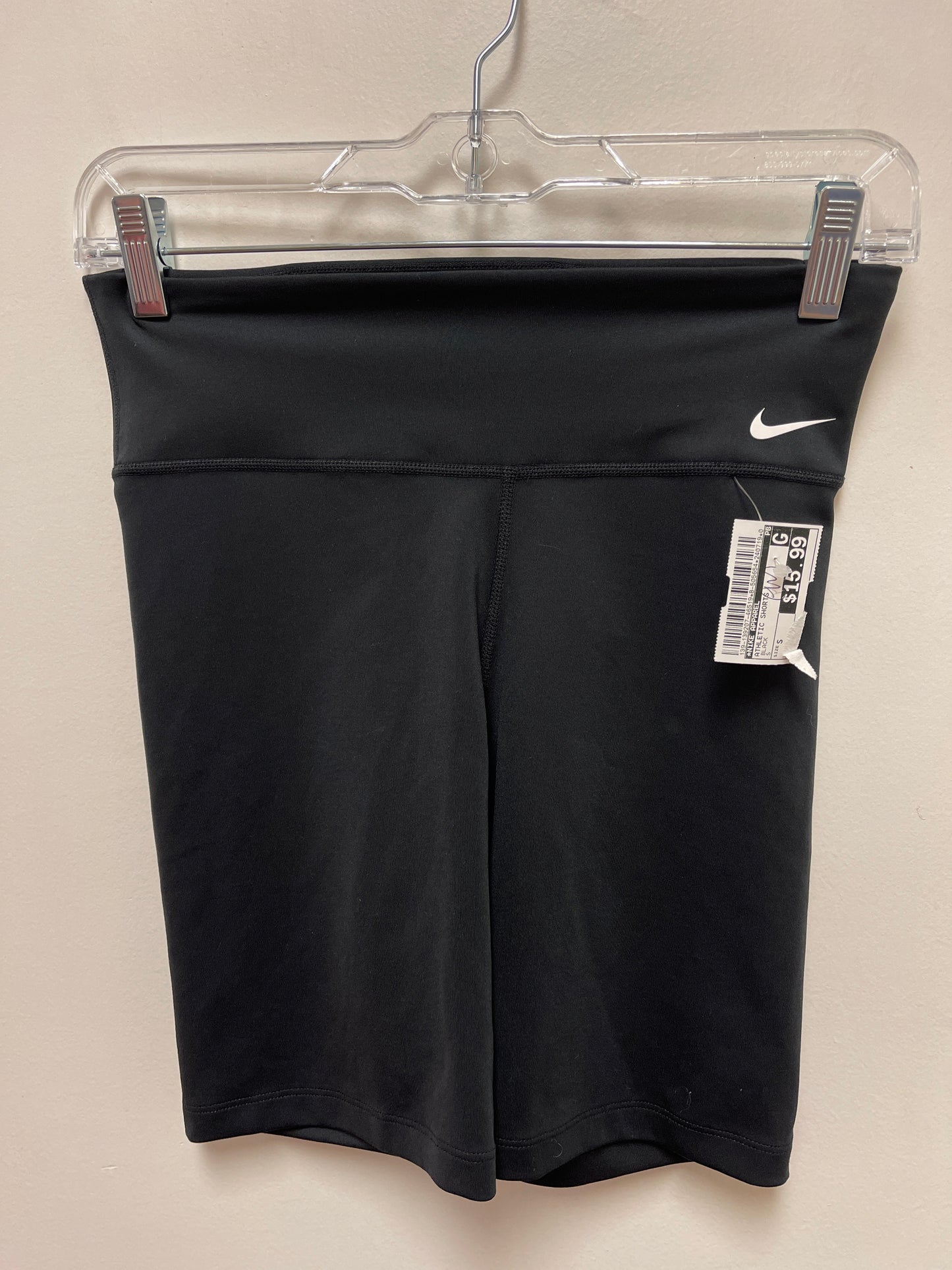 Black Athletic Shorts Nike Apparel, Size S