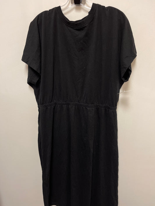 Black Dress Casual Short H&m, Size Xl