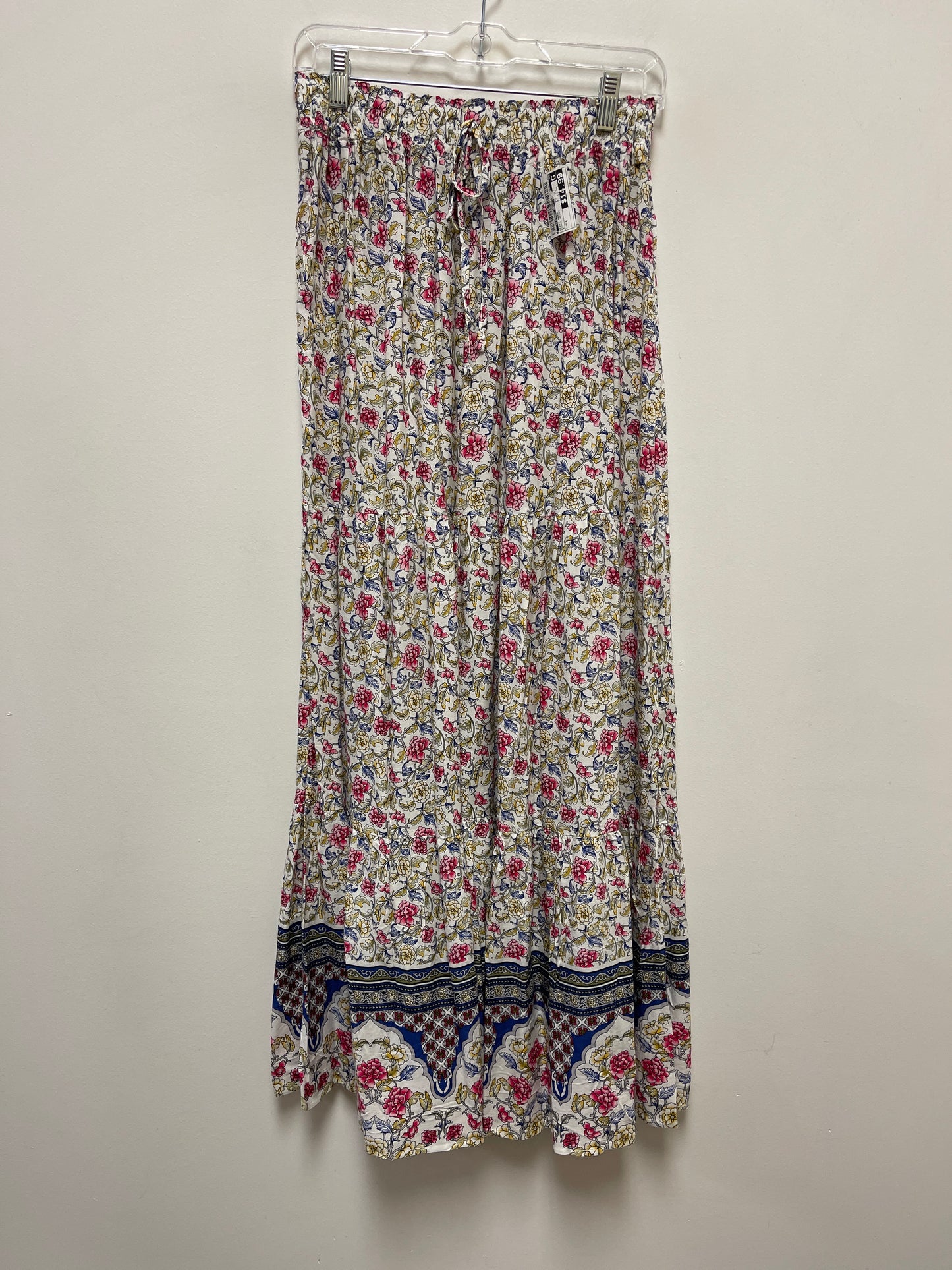 Floral Print Skirt Maxi Clothes Mentor, Size 4