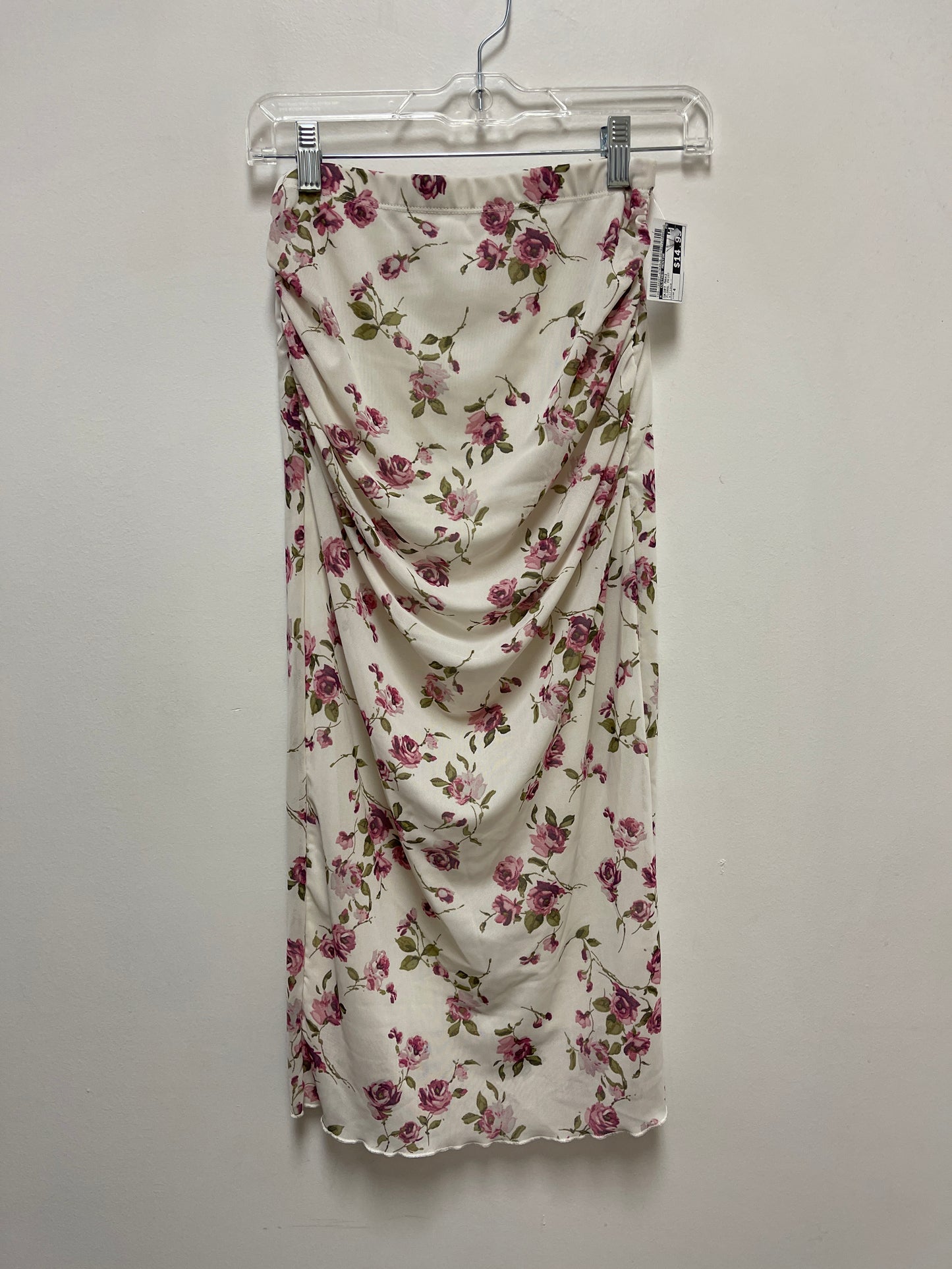 Skirt Maxi By Clothes Mentor In Floral Print, Size: 4