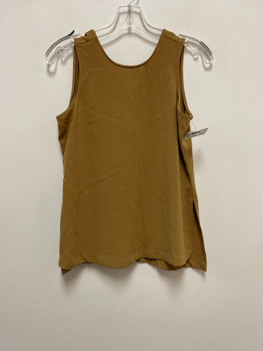 Top Sleeveless By Ann Taylor In Yellow, Size: Xs