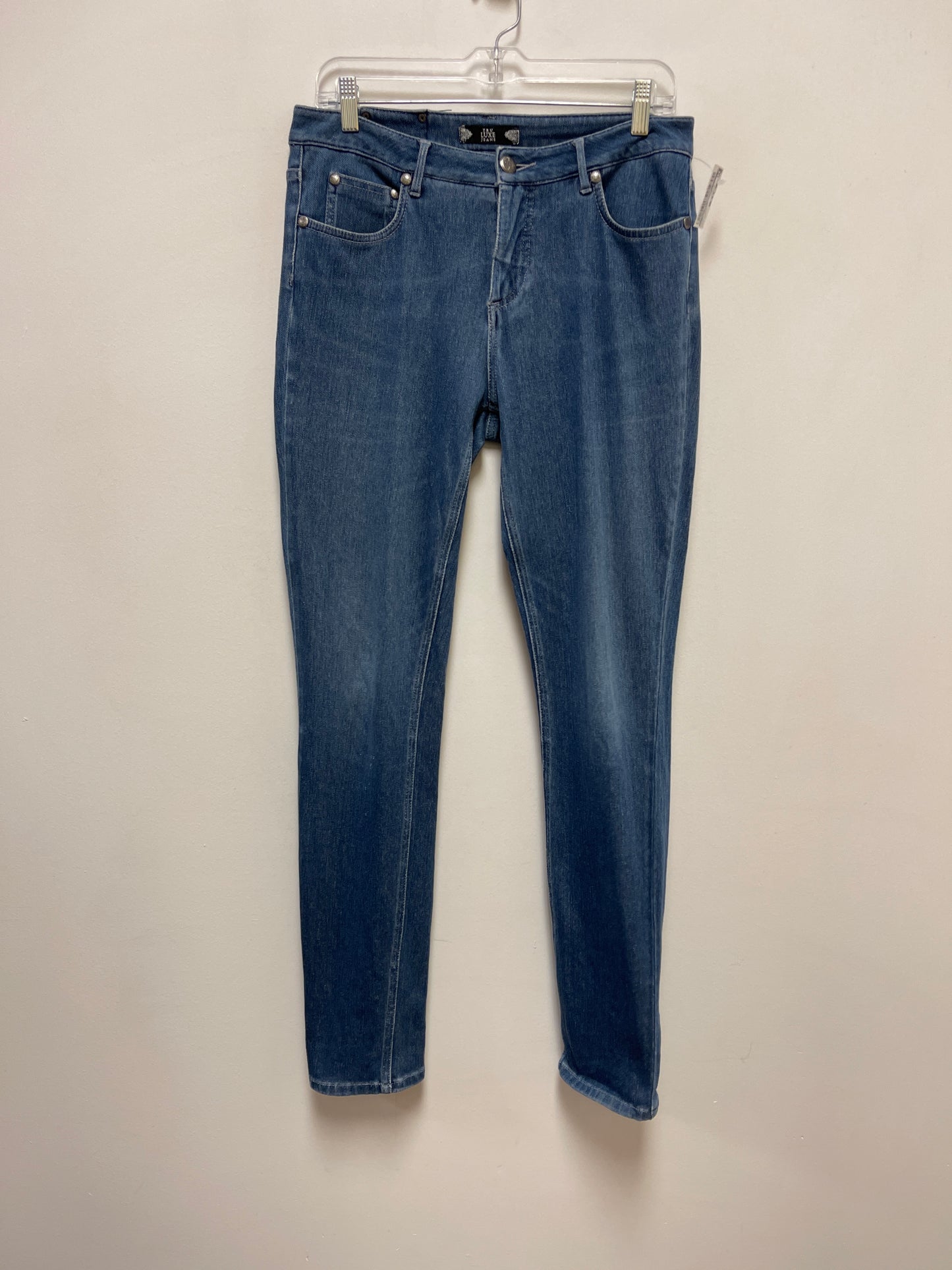 Jeans Skinny By Clothes Mentor In Blue Denim, Size: 10