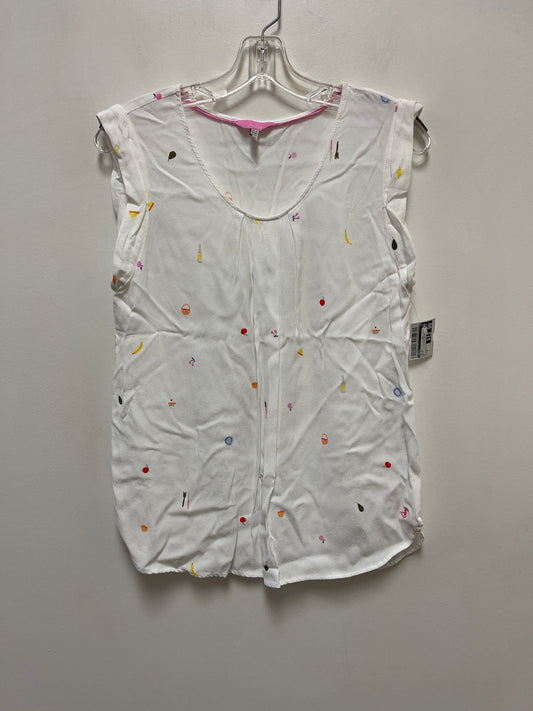 White Top Short Sleeve Joules, Size M