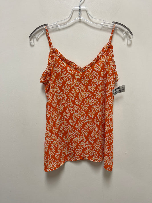 Top Sleeveless By Loft In Orange, Size: Xs