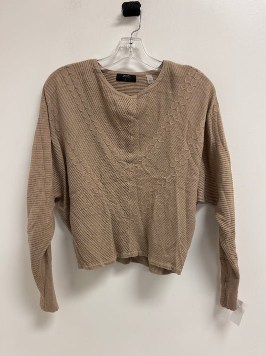 Sweater By Tahari By Arthur Levine In Brown, Size: M