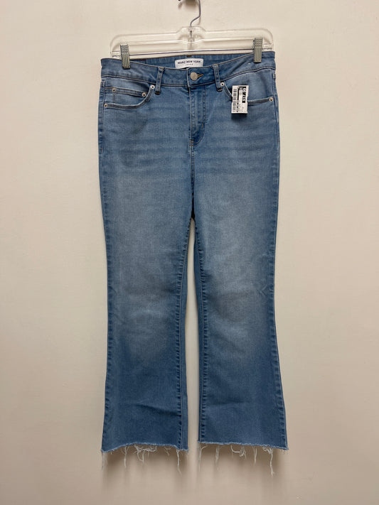 Jeans Boot Cut By Marc New York In Blue Denim, Size: 10