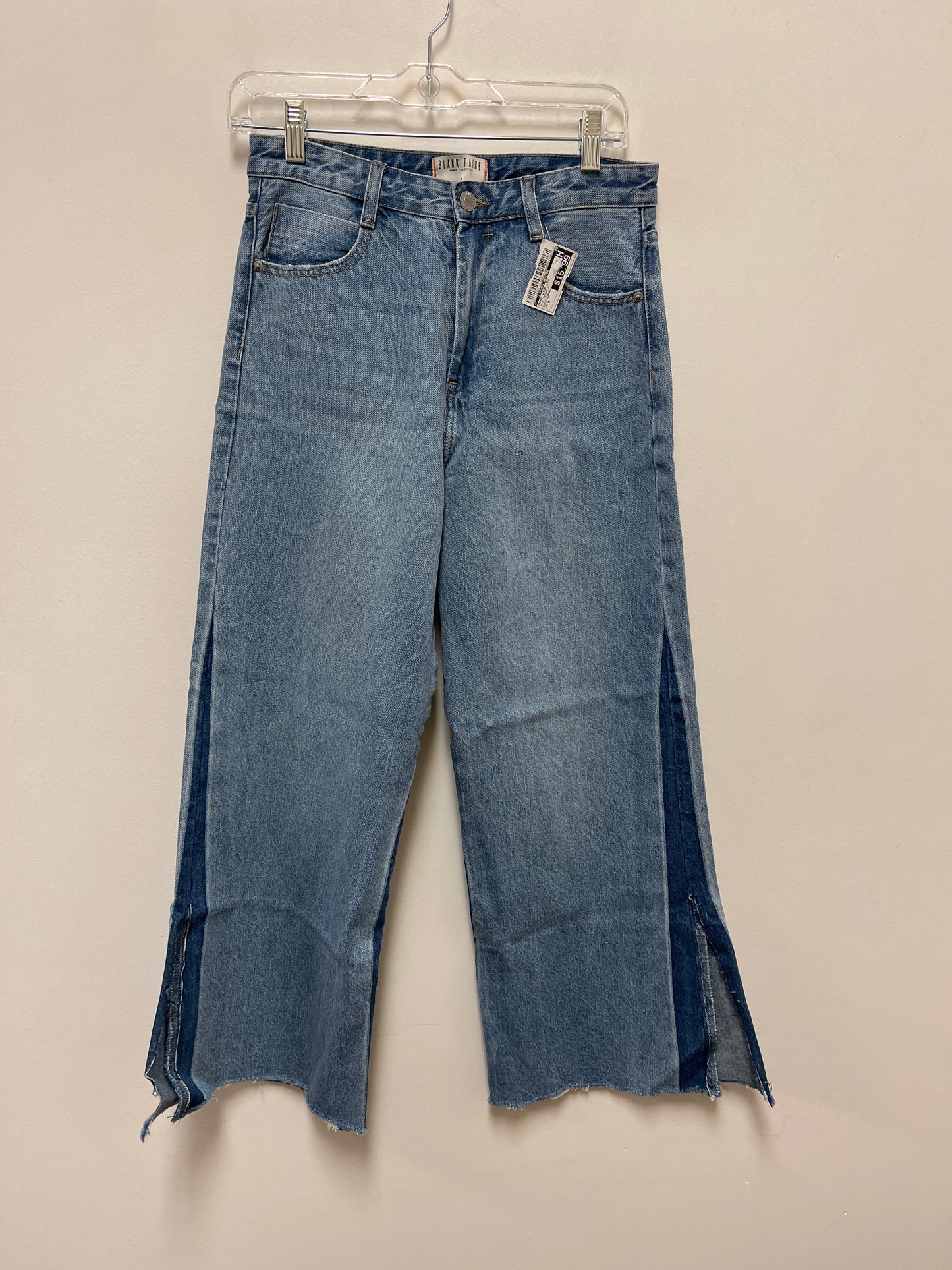 Jeans Wide Leg By Clothes Mentor In Blue Denim, Size: 8