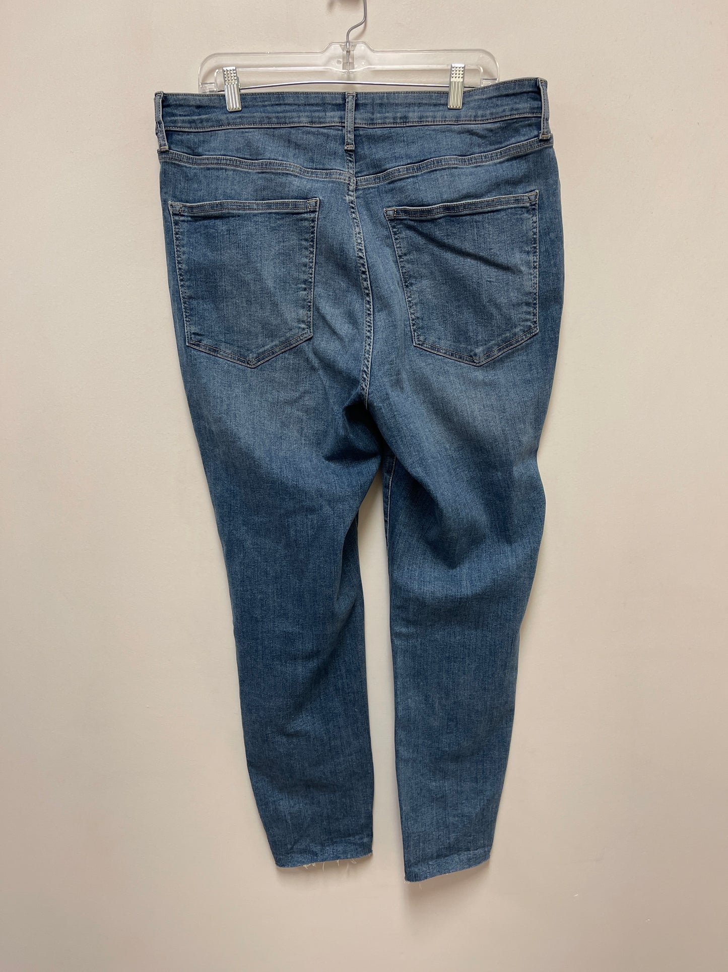 Jeans Skinny By Clothes Mentor In Blue Denim, Size: 18