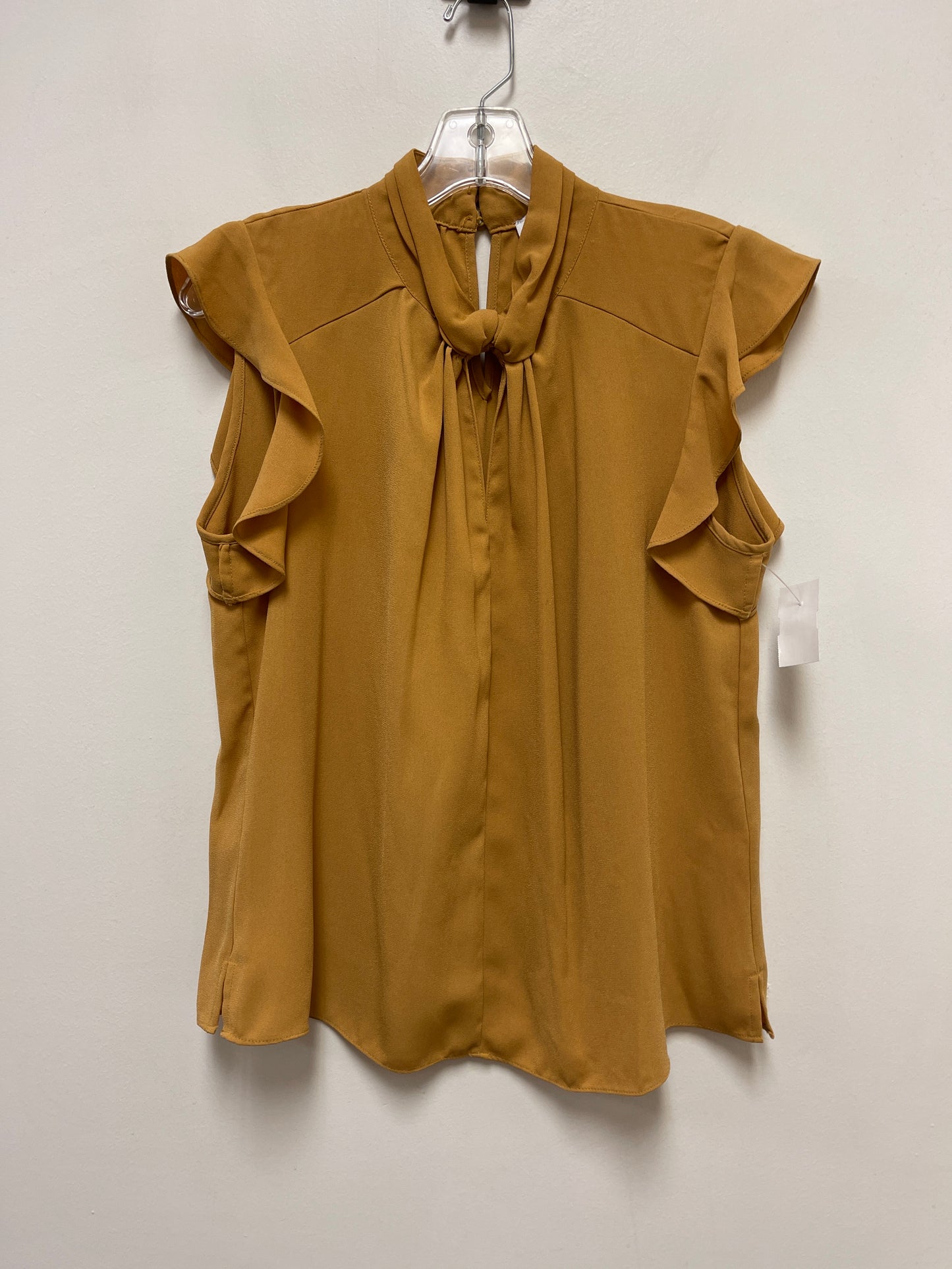 Top Sleeveless By Gibson And Latimer In Yellow, Size: S