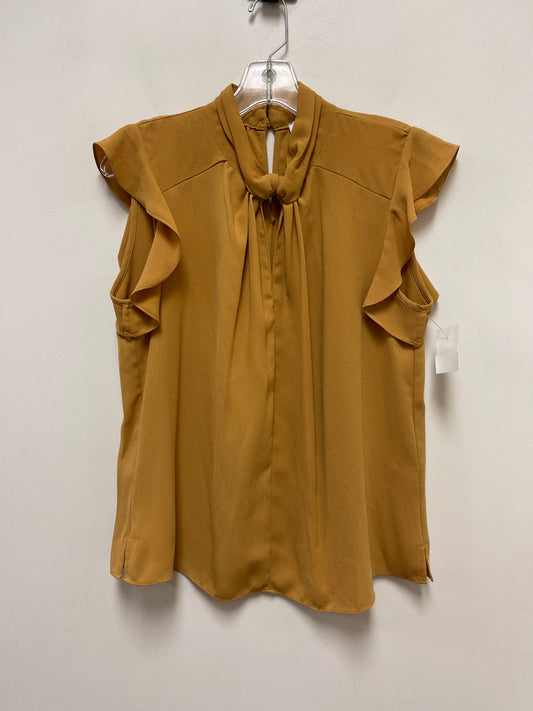 Top Sleeveless By Gibson And Latimer In Yellow, Size: S