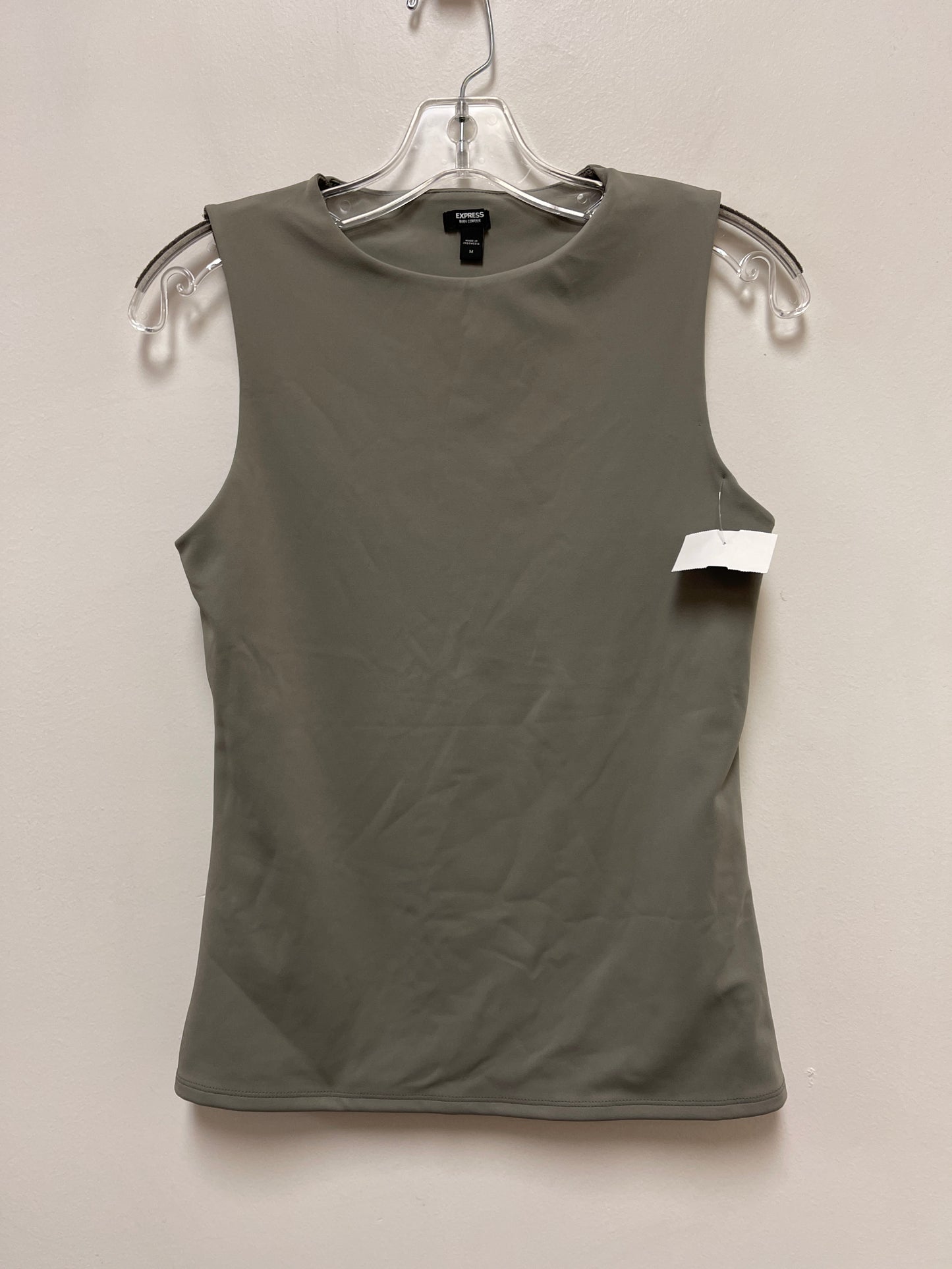 Tank Top By Express In Green, Size: M