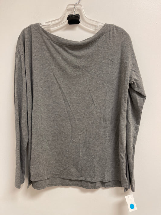 Top Long Sleeve By J. Jill In Grey, Size: Xs