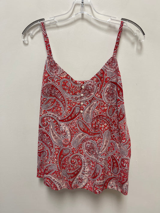 Top Sleeveless By Old Navy In Red, Size: L