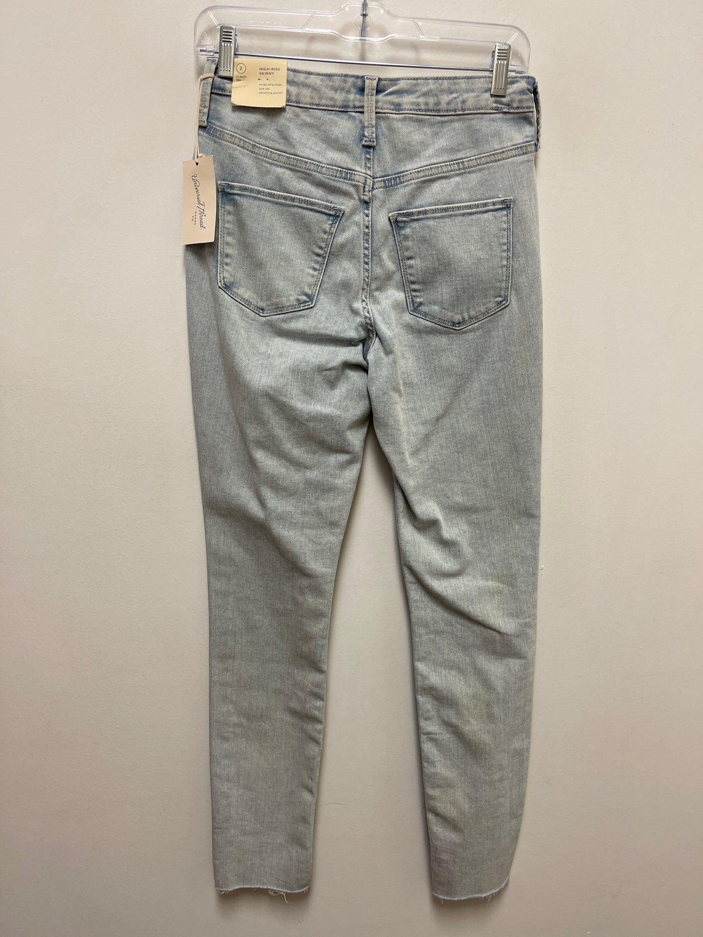 Jeans Skinny By Universal Thread In Blue Denim, Size: 2