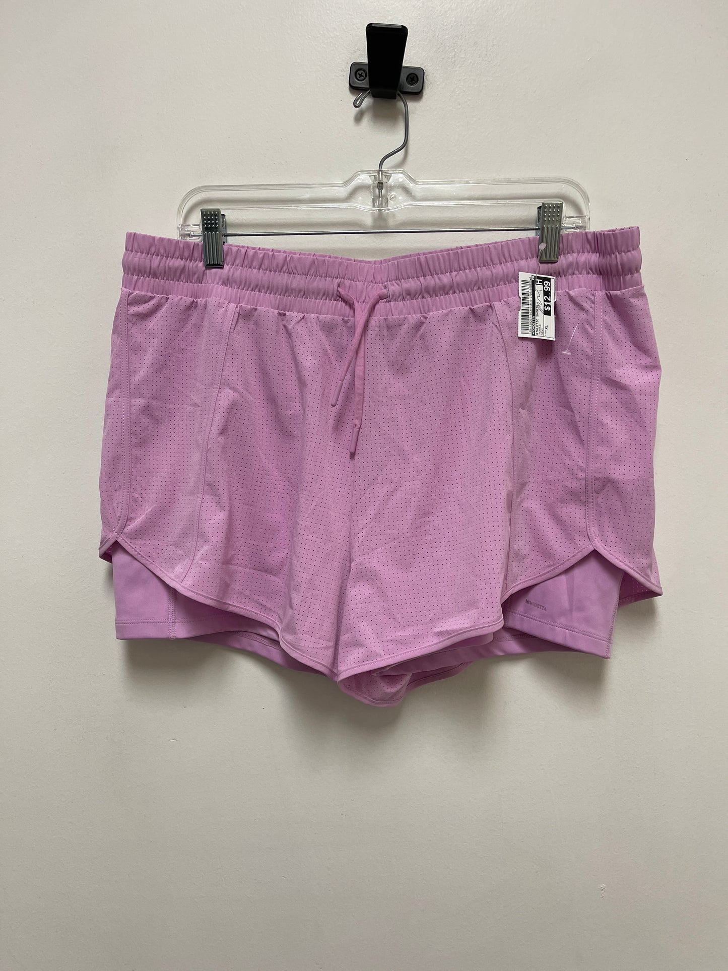 Athletic Shorts By Mondetta In Purple, Size: Xl