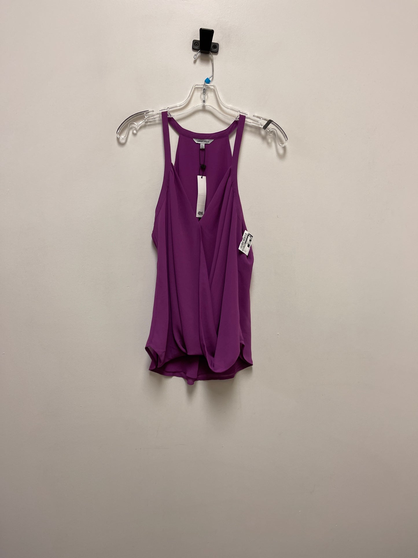 Top Sleeveless By Naked Zebra In Purple, Size: L